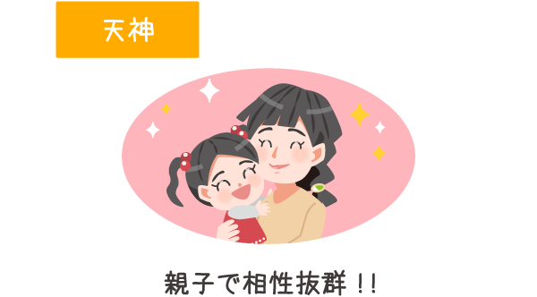 親子で相性抜群！